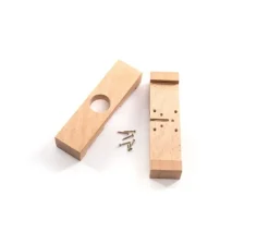 Accessoires*Seletti Base, Linea Wooden Stand, , Ø22cm, H4cm - bois, marron