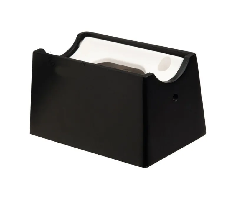 Accessoires|Plafonnier & Spot*Zangra Base pour applique murale S14d, tube, , L7cm, H4cm, l4.6cm - noir