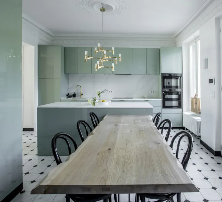 Base simple, applique ou plafonnier, tube, or, L7cm, H4cm, l4.6cm - Zangra