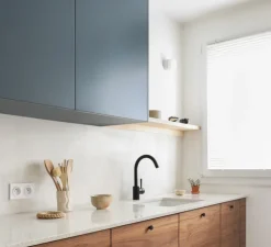 Base simple blanche, Applique murale S14d, pour Lampe tubulaire - NEDGIS