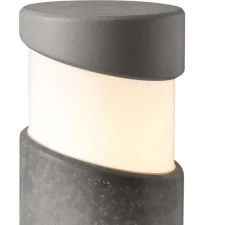 Lampadaire*Faro Borne, BLOCK 35, , IP65, Ø14.7cm, H35cm - gris