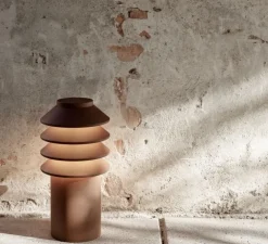 Borne, Bysted Garden courte, Corten, IP65, LED, 2700K, lm, Ø13,2cm, H25,4cm - Louis Poulsen