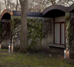 Lampadaire*Louis Poulsen Borne, Bysted Garden longue, , IP65, LED, 2700K, lm, Ø13,2cm, H53,4cm - Aluminium granité