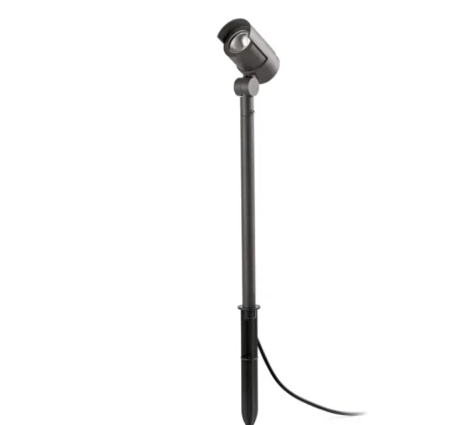 Borne d'extérieur, Foc, gris, LED, L10cm, H78cm, IP65, 36° - Faro