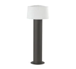 Lampadaire*Faro Borne d'extérieur, MUFFIN, , H55,9cm - gris anthracite