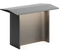 Lampadaire*Luceplan Borne, Fienile, extérieur, , IP65, LED, dim, 3000K, 780lm, L45cm, H72cm - gris foncé