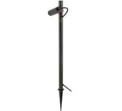 Lampadaire*SLV Borne, Helia Slim, , IP65, LED, 3000K, 450 lm, L12cm, H60cm - noir