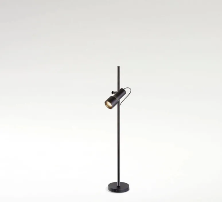 Lampadaire*Marset Borne, Palosanto B 5/60, , IP65, LED, dim, 2700K, Ø5,2cm, H60cm - noir
