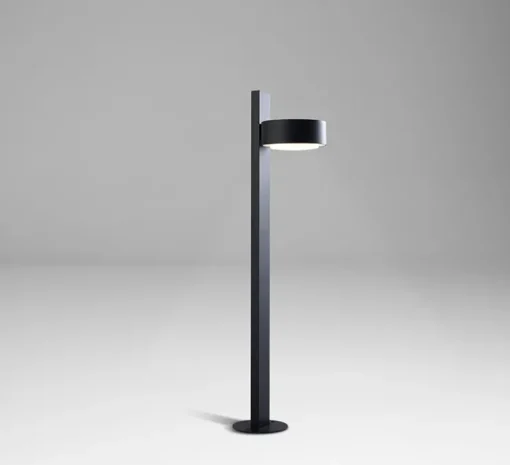 Borne, Plaff-on! B IP65, noir, IP65, LED, 2700K, 571 lm, Ø16cm, H75,5cm - Marset