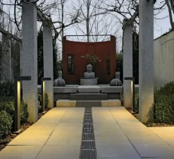 Lampadaire*SLV Borne, Quadrasyl 75, , IP44, L1919cm, H75cm - anthracite