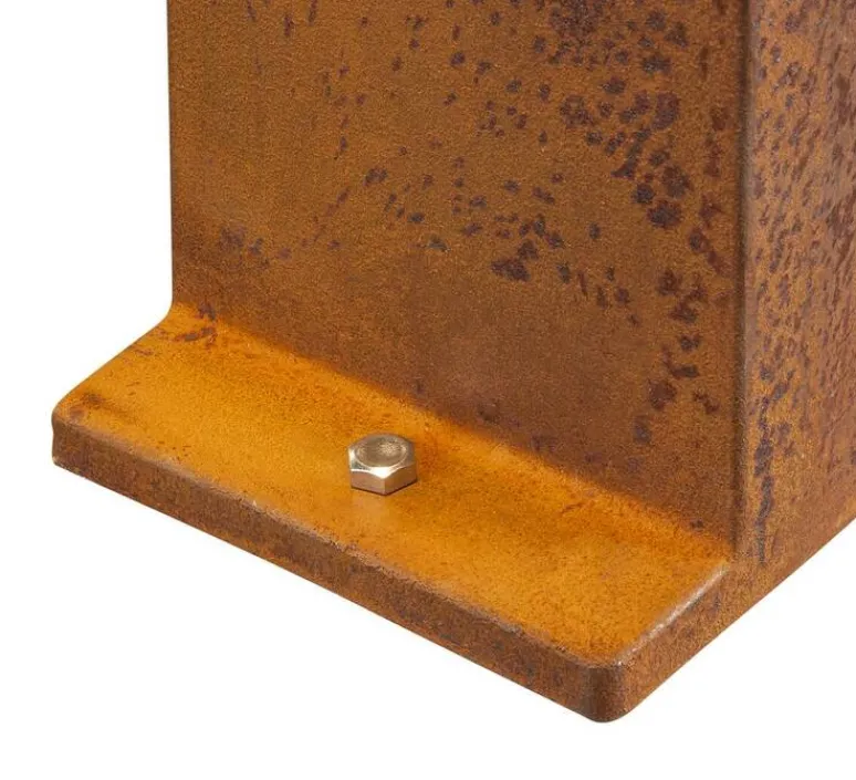 Lampadaire*SLV Borne, Rusty Pathlight 70, , IP55, LED, 3000K, 470 lm, L15cm, H70cm - rouille
