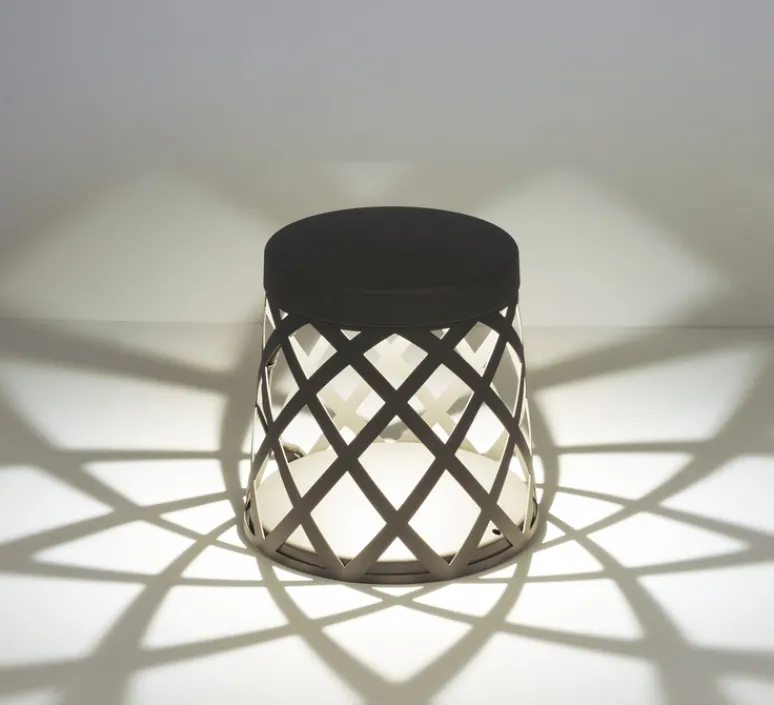 Lampadaire*Faro Borne, Shadow, , Ø245cm - gris
