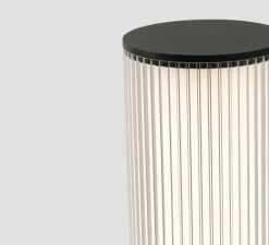 Lampadaire*Faro Borne, Tura 2050, , IP65, LED, 3000K, 4784 lm, Ø16cm, H205cm - gris foncé