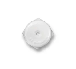 Interrupteur|Prise*Fontini Boîte de dérivation, Garby, Porcelaine blanc, Ø118x53mm -