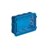 Boîtier d'encastrement, Format Italien, Rectangle, 8 modules, Maçonnerie, Azur, L19cm, H7cm - Vimar