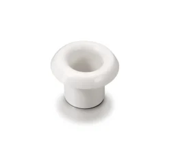 Bouchon de cloison pour conduit de Ø16mm, Garby, Porcelaine blanc, Paquet de 2 pièces, L7,5cm, H2cm - Fontini