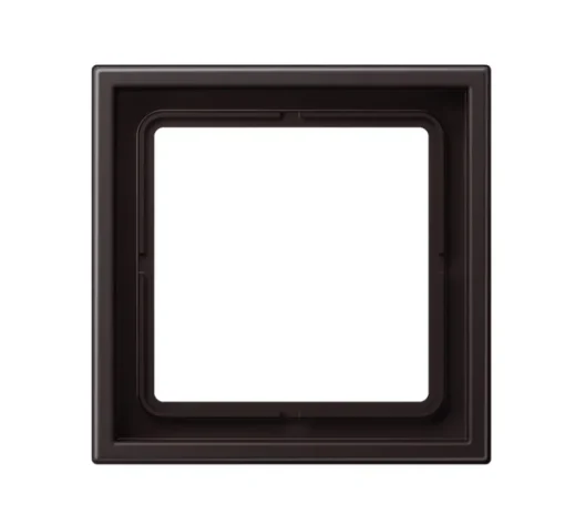 Cadre, LS ZERO, Simple, Canon de fusil, Interrupteur et Prise, L8,1cm, H8,1cm - Jung