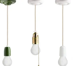 Rosace & Câble*Zangra Câble tissu, textilecable, 3 fils, , L 4m - ivoire