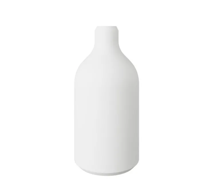 Douille E27, série silicone, blanc, certifié ENEC, Ø3,76 cm, H9,2 cm - Creative Cables