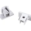 Accessoires*SLV Embouts pour rail 1 allumage, 230v, blanc, 2 pièces -