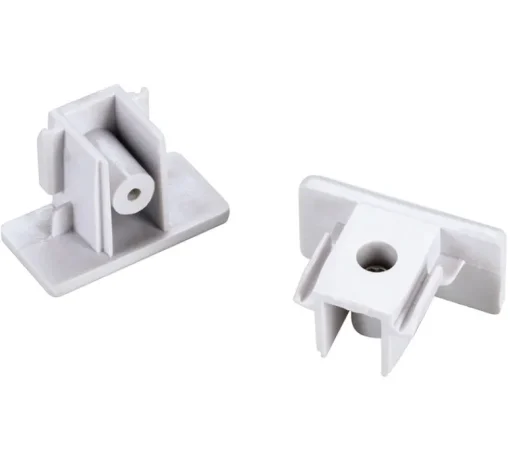 Accessoires*SLV Embouts pour rail 1 allumage, 230v, blanc, 2 pièces -