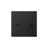 Enjoliveur, LS 1912, Simple, Canon de fusil, Interrupteur cône x2, L8,5cm, H6,7cm - Jung