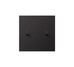 Enjoliveur, LS 1912, Simple, Canon de fusil, Interrupteur cône x2, L8,5cm, H6,7cm - Jung