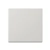 Interrupteur*Jung Enjoliveur, LS 990, Simple, Gris clair, Interrupteur x1, L7cm, H7cm -