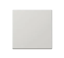 Interrupteur*Jung Enjoliveur, LS 990, Simple, Gris clair, Interrupteur x1, L7cm, H7cm -