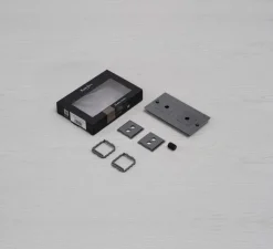 Façade, Buster, Double vertical, Bronze fumé, Avec insert, L9cm, H16,1cm - Buster & Punch