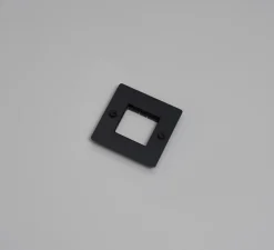 Prise|Interrupteur*Buster & Punch Façade, Buster, Simple, Noir, Sans insert, L9cm, H9cm -