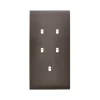 Façade, Confidence, Double vertical, Canon de fusil, Interrupteur x2, Interrupteur x2, Interrupteur x1, L8cm, H15,1cm - Modelec