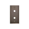 Façade, Confidence, Etroit, Canon de fusil, Interrupteur x2, L4cm, H8cm - Modelec