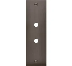 Interrupteur*Modelec Façade, Confidence, Etroit-long, Canon de fusil, Push x2, À vis, L4cm, H12,5cm -