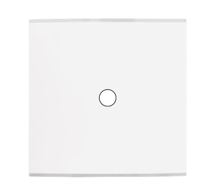 Façade, Confidence, Simple, Blanc mat, Push x1, L8cm, H8cm - Modelec