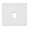 Prise*Modelec Façade, Désir, Simple, Blanc mat, Prise-RJ45 x1, L8cm, H8cm -