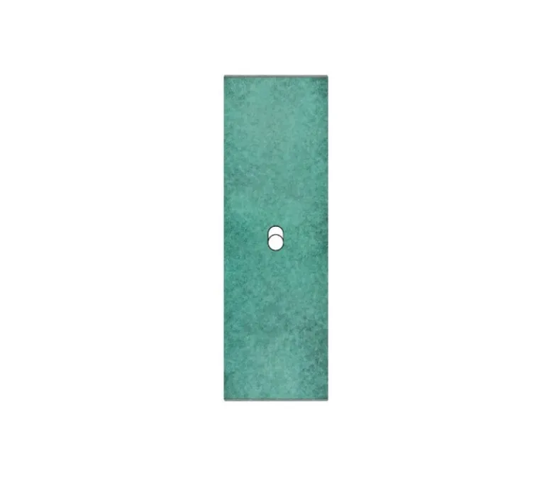 Interrupteur*Modelec Façade, Fascination, Etroit-long, Jade, Interrupteur x1, L4cm, H12,5cm -