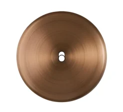 Interrupteur*Modelec Façade, Iris Horizon, Simple, Vieux bronze satiné, Interrupteur x1, L8cm, H8cm -