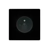 Prise*Modelec Façade, M, Simple, Noir mat, Prise-PC x1, L8cm, H8cm -