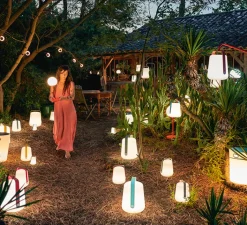 Enfants|Suspension*Fermob Guirlande lumineuse, HOOP, bluetooth, , IP54, LED, 3000K, 960lm, Ø1200cm, H9,6cm - cactus