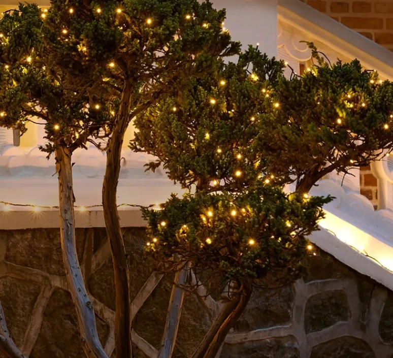 Enfants*Sirius Guirlande lumineuse, Top-Line Start Set, , IP44, LED, L1000cm, Hcm - noir