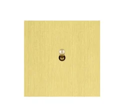 Interrupteur*6ixtes Interrupteur, Allure, Simple, Or clair, Simple-allumage x1, Laiton, L8cm, H8cm -