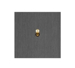 Interrupteur, Allure, Simple, Canon de fusil, Simple-allumage x1, Laiton, L8cm, H8cm - 6ixtes