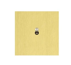 Interrupteur*6ixtes Interrupteur, Allure, Simple, Or clair, Simple-allumage x1, Nickel, L8cm, H8cm -