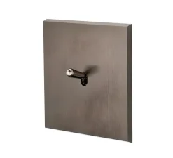 Interrupteur, Confidence, Simple, Canon de fusil, Va-et-vient x1, Acier, L8cm, H8cm - Modelec