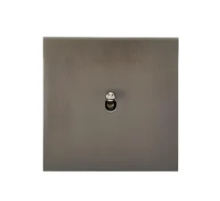 Interrupteur, Confidence, Simple, Canon de fusil, Va-et-vient x1, Acier, L8cm, H8cm - Modelec