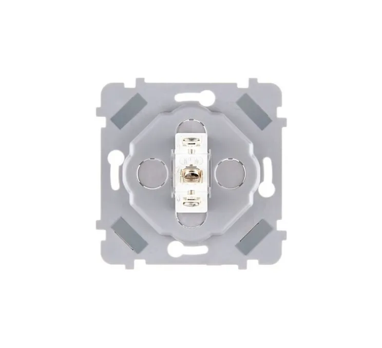 Interrupteur, Confidence, Simple, Vieux bronze, Va-et-vient x1, L8cm, H8cm - Modelec