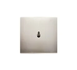 Interrupteur*Modelec Interrupteur, Confidence, Simple, Nickel satiné, Va-et-vient ou poussoir x1, Acier, L8cm, H8cm -