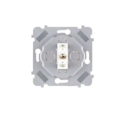 Interrupteur, Confidence, Simple, Vieux bronze, Va-et-vient x1, Laiton, À vis, L8cm, H8cm - Modelec