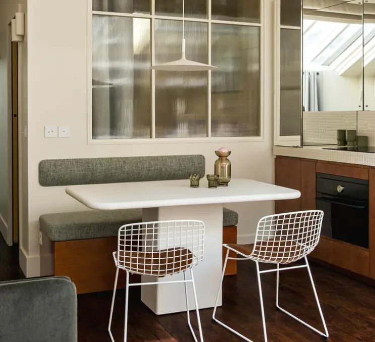 Interrupteur, DOM, Double vertical, Noir mat, Va-et-vient x1 et Va-et-vient x1, Poussoir x1, L22,8cm, H8,6cm - Fontini